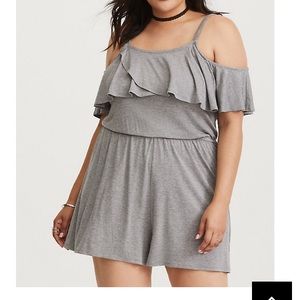Torrid Gray Romper